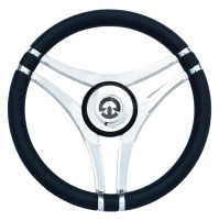 VS15 Steering Wheel -  Diameter 350mm - Black - 62.00891.00 - Riviera 